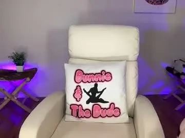 Bunnieandthedude from Chaturbate