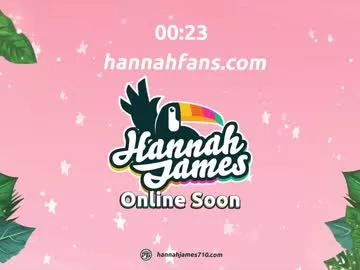 Hannahjames710 from Chaturbate